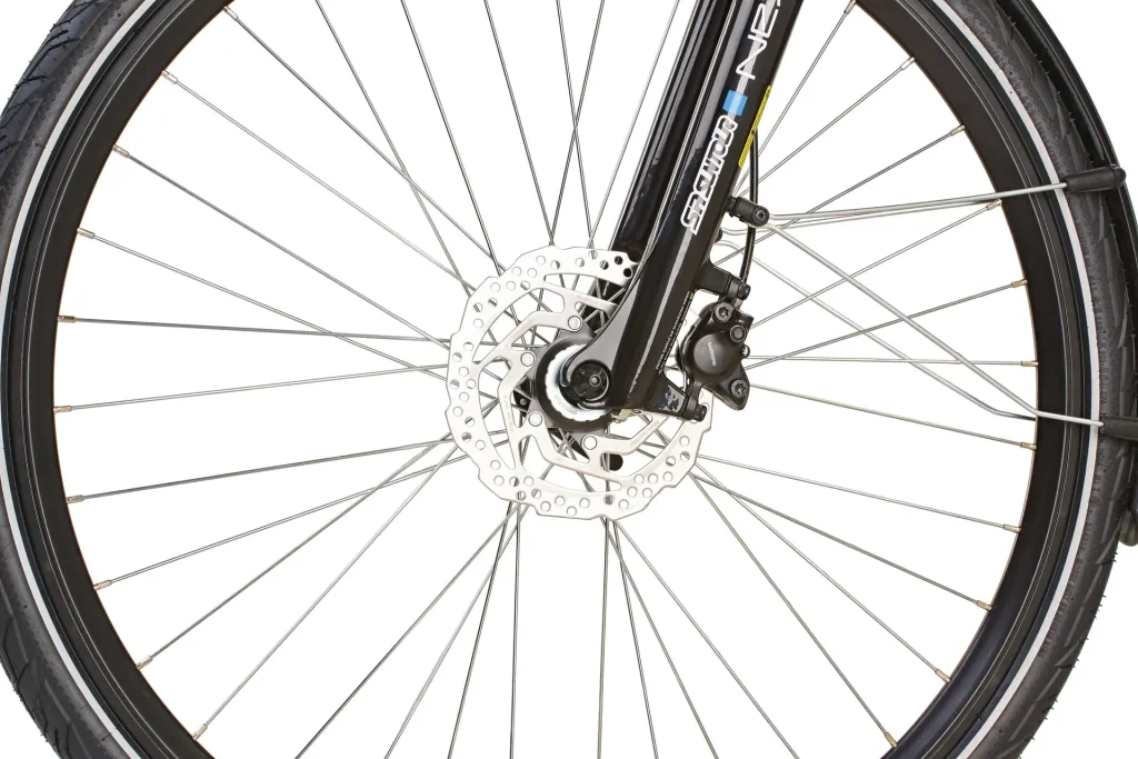 Damen Trekking E-Bike 28 Zoll, Rahmenhöhe 50 cm, 8-Gang Kettenschaltung, grau, ENTDECKER 20.EST.10