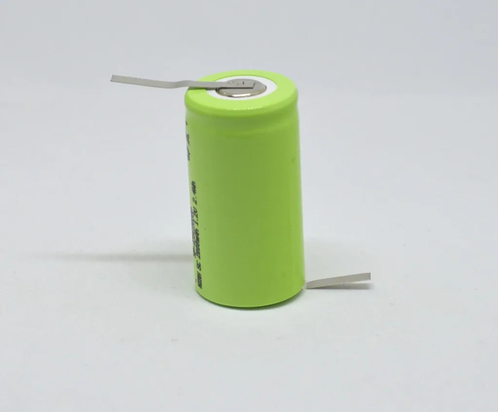 NiMH Akku SUB-C mit 1700mAh und Z-Lötfahne im Kunststoffmantel