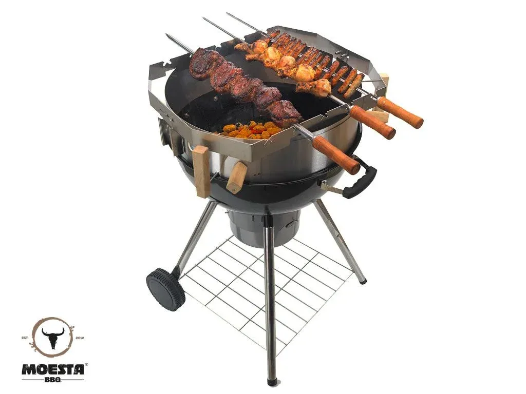ChurrascoBBQ - Set für Smokin Pizzaring: 57 cm für südamerikanisches Spießgrillen