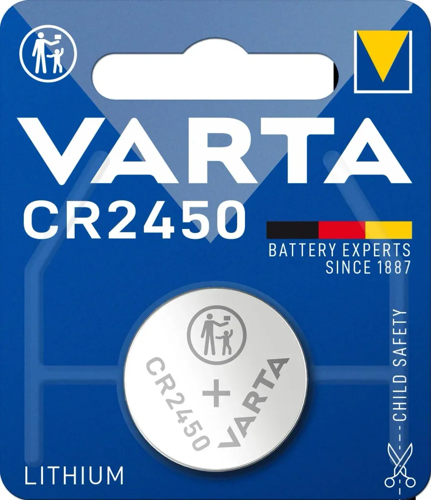 Lithium Knopfzelle CR2450 - 1 Stück