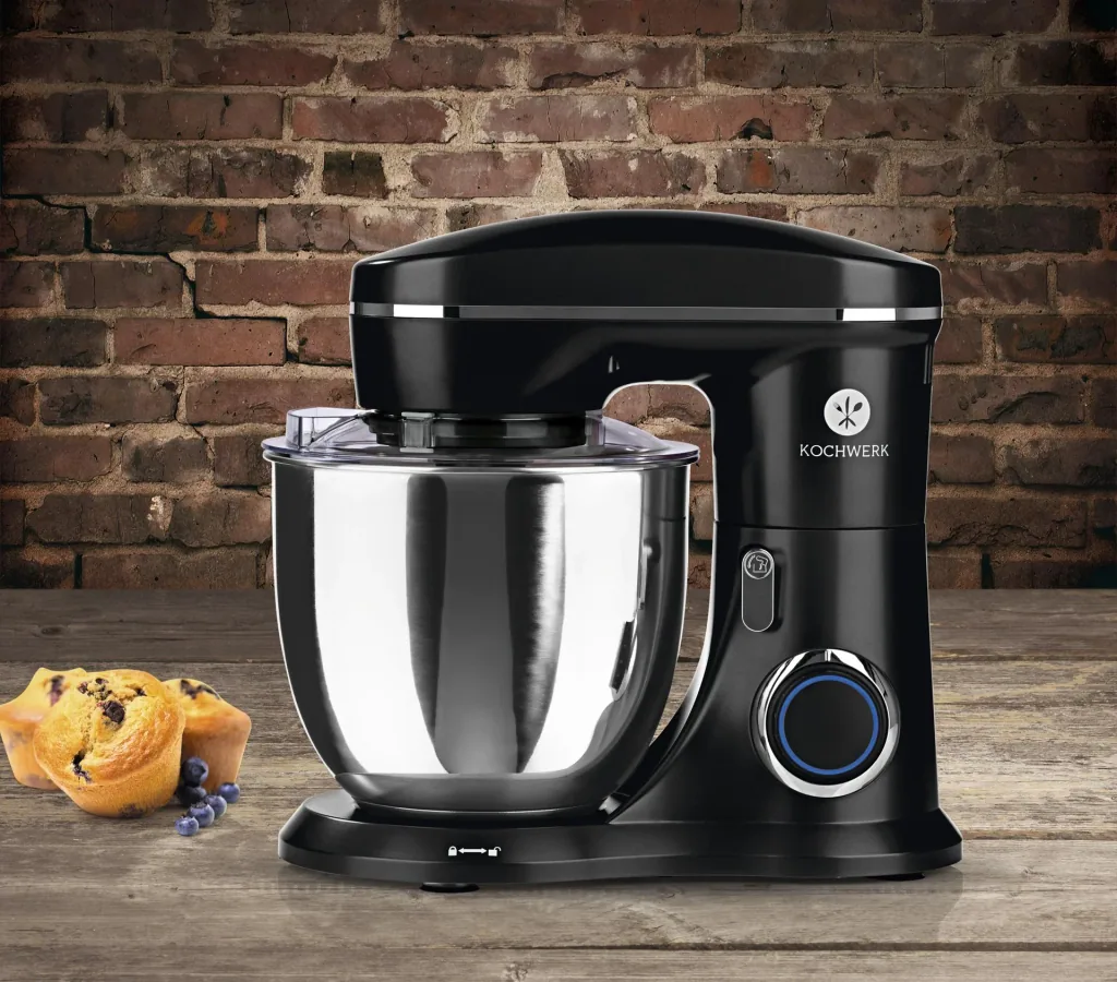 Küchenmaschine, schwarz, 1300 Watt