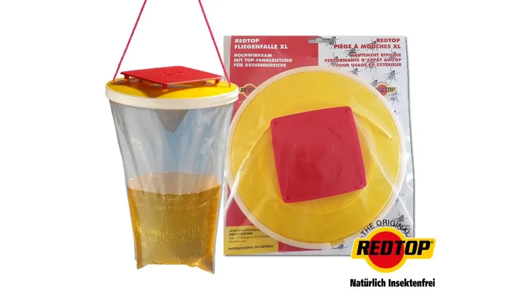 Fliegenfalle Standard, Gr. XL, 8 l, wiederverwendbare Falle