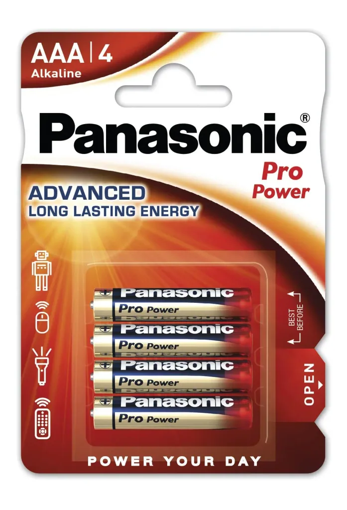 Pro Power Alkaline Micro (AAA) Batterie - 4 Stück