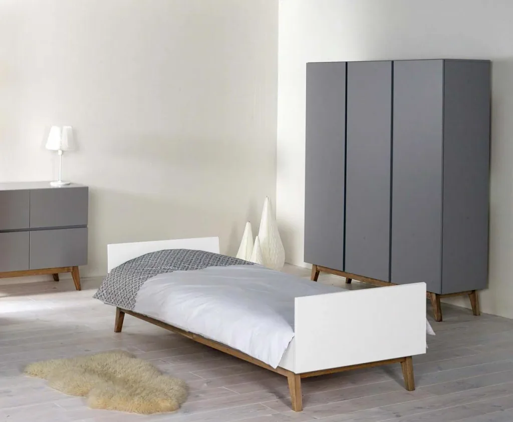 Quax Kinderbett Trendy weiss 90 x 200
