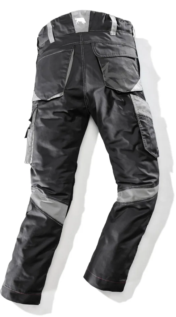 Arbeitshose WORXTAR, schwarz-grau, Gr. 46