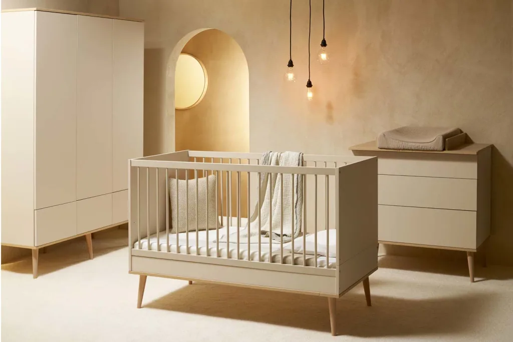 Quax Flow Babybett clay 60 x 120