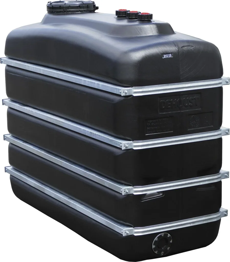 Raumspartank 4000 L, schwarz