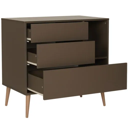 Quax Cocoon Kommode Schubladen Moos Braun