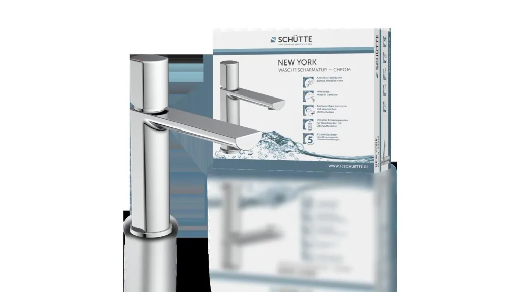 Waschtischarmatur "NEW YORK", Chrom
