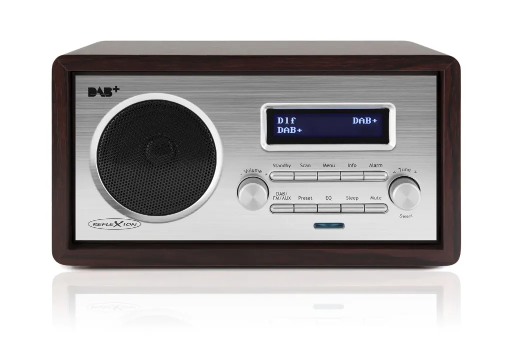 Retro DAB+ Radio - Holzfarbend