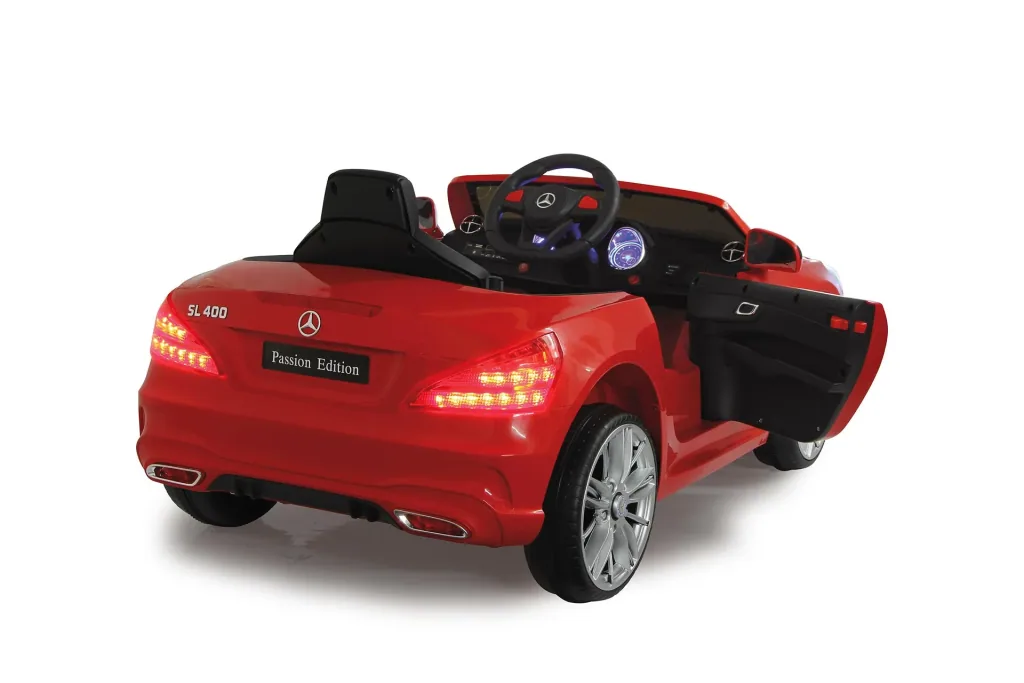 Ride-on Mercedes-Benz SL 400 für Kinder, 12 Volt, Rot