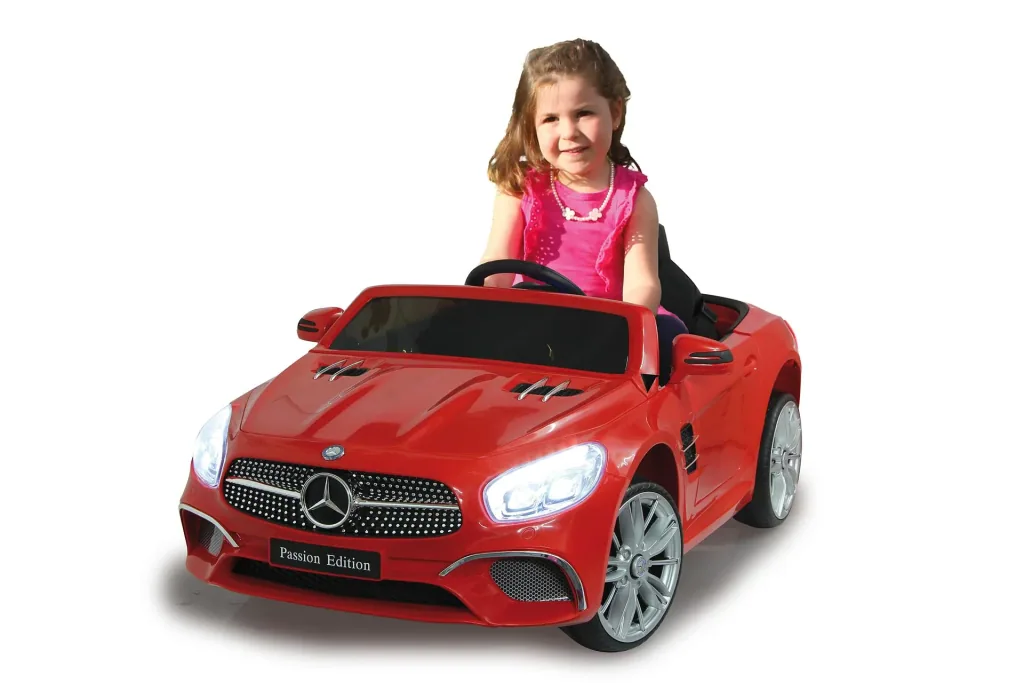 Ride-on Mercedes-Benz SL 400 für Kinder, 12 Volt, Rot