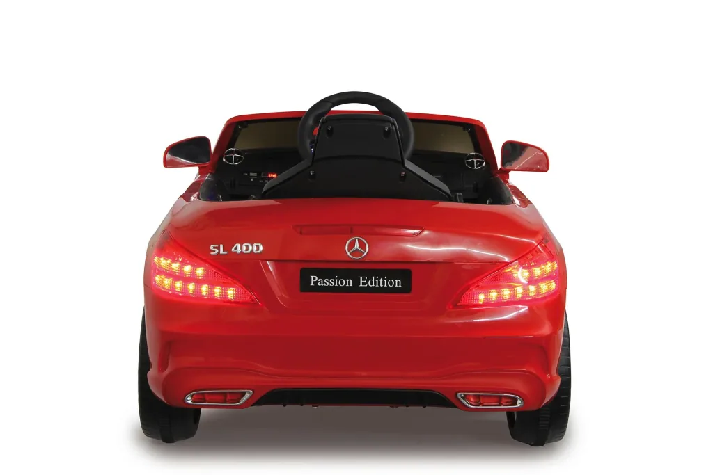 Ride-on Mercedes-Benz SL 400 für Kinder, 12 Volt, Rot
