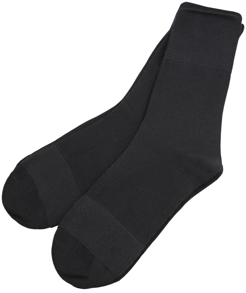 Hallux Valgus Socken, schwarz, Größe 43-46