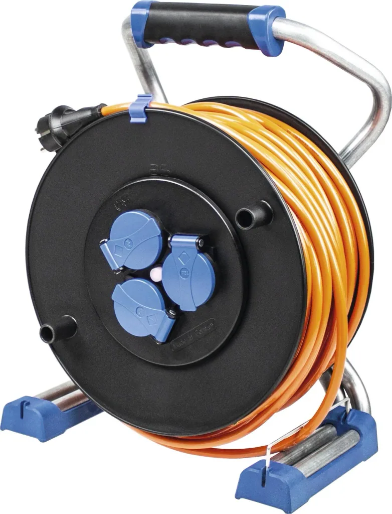 Kabeltrommel Xperts 320mm, 40m, H07BQ-F 3G2,5, IP44, DGUV-I 203-006