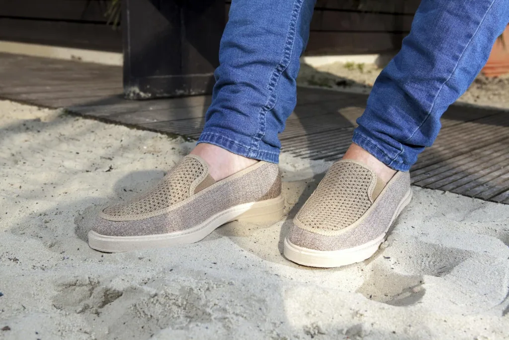 Klimaslipper, Farbe natur, Gr. 39