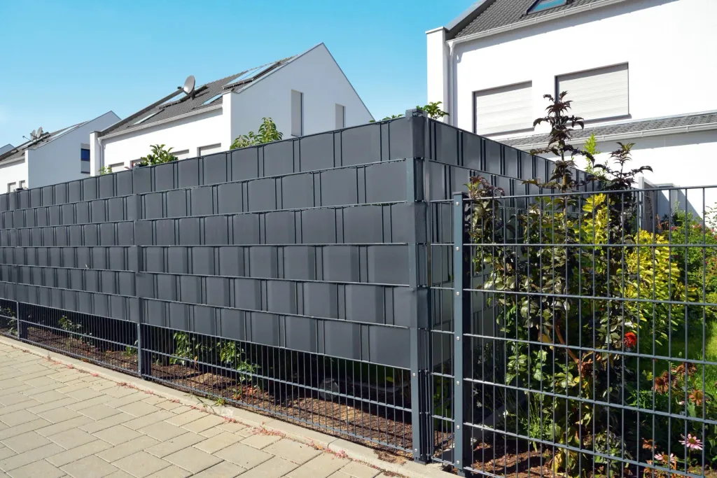 Sichtschutzstreifen 19 cm x 35 m hellgrau