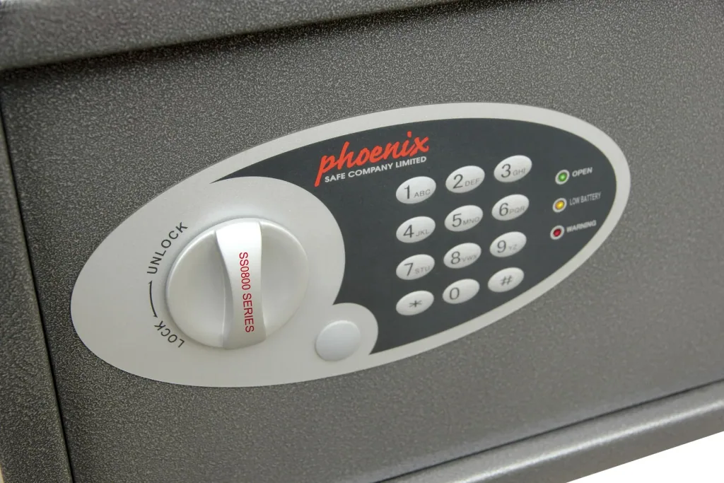 Tresor Vela Home & Office mit Elektronikschloss Außenmaße 200 x 310 x 200 mm