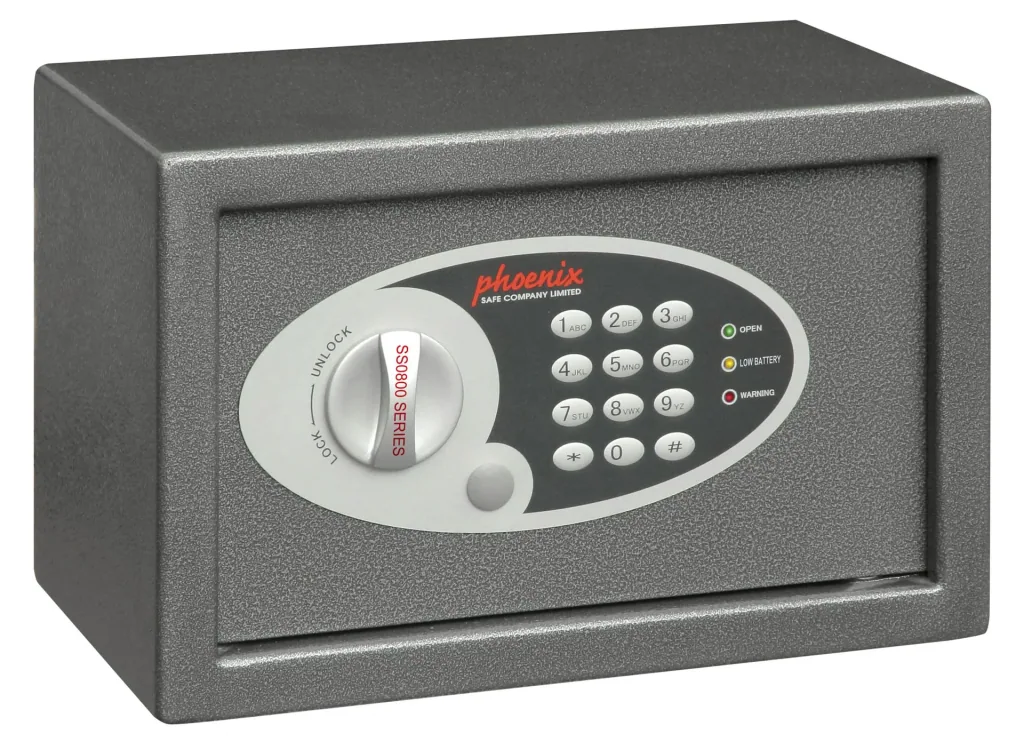 Tresor Vela Home & Office mit Elektronikschloss Außenmaße 200 x 310 x 200 mm