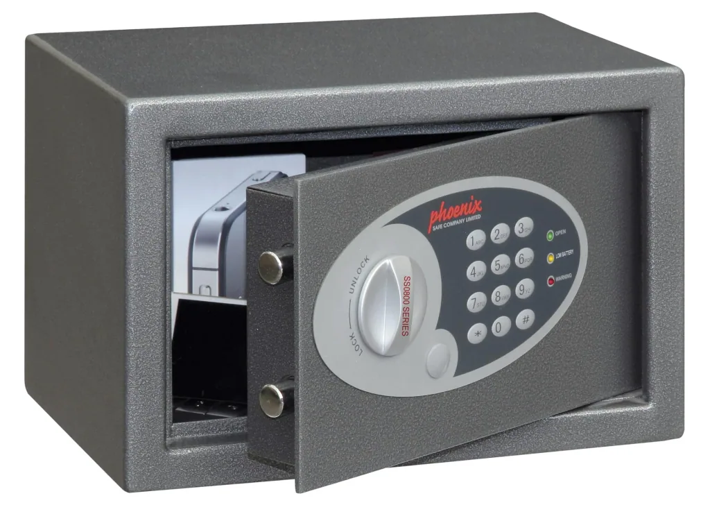 Tresor Vela Home & Office mit Elektronikschloss Außenmaße 200 x 310 x 200 mm