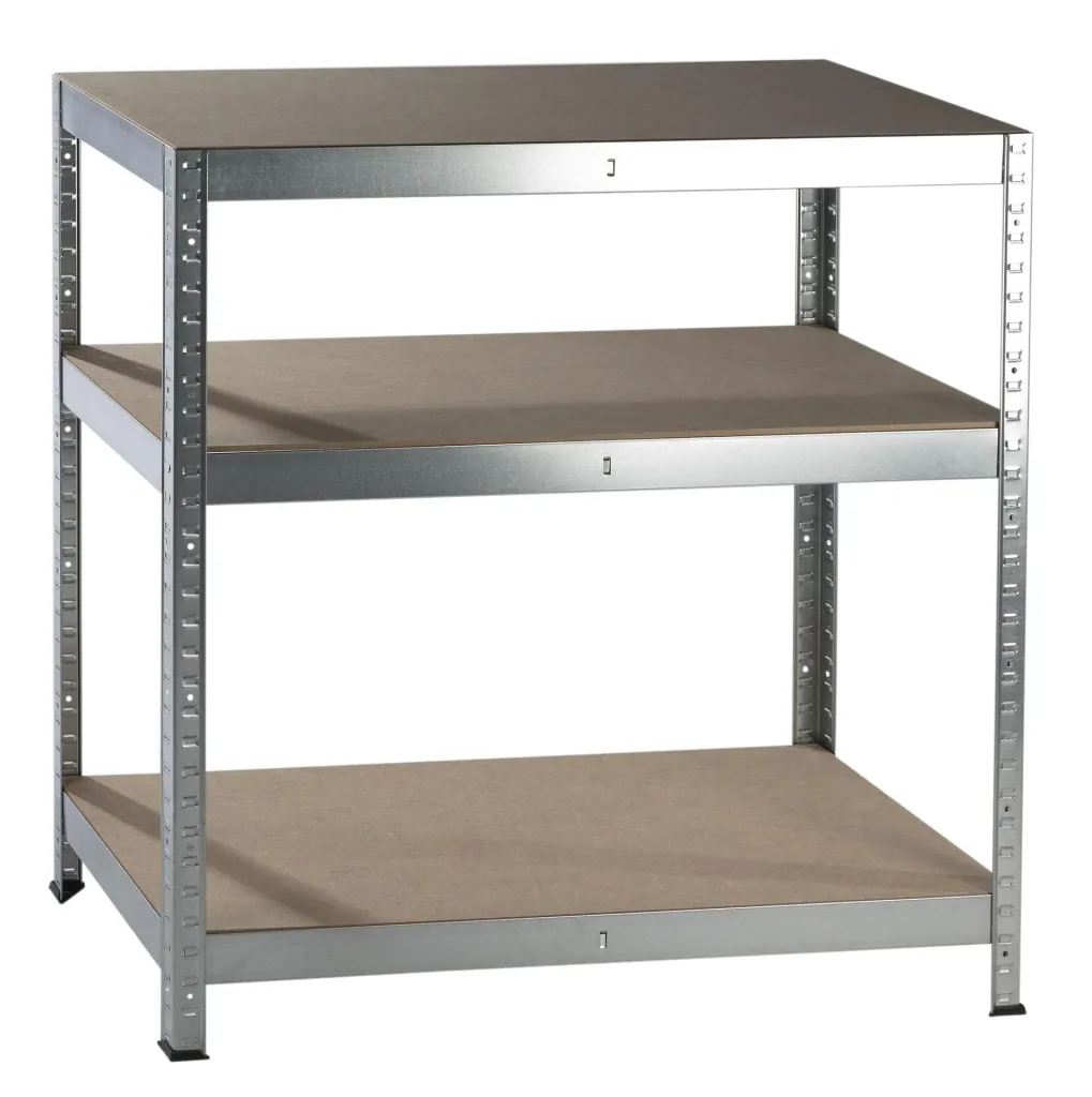 Lagerregal, 525 kg Tragkraft, 90 x 90 x 40 cm
