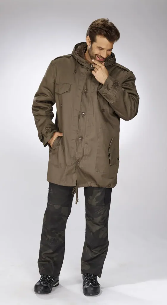 Parka, Farbe steingrau, Gr.L