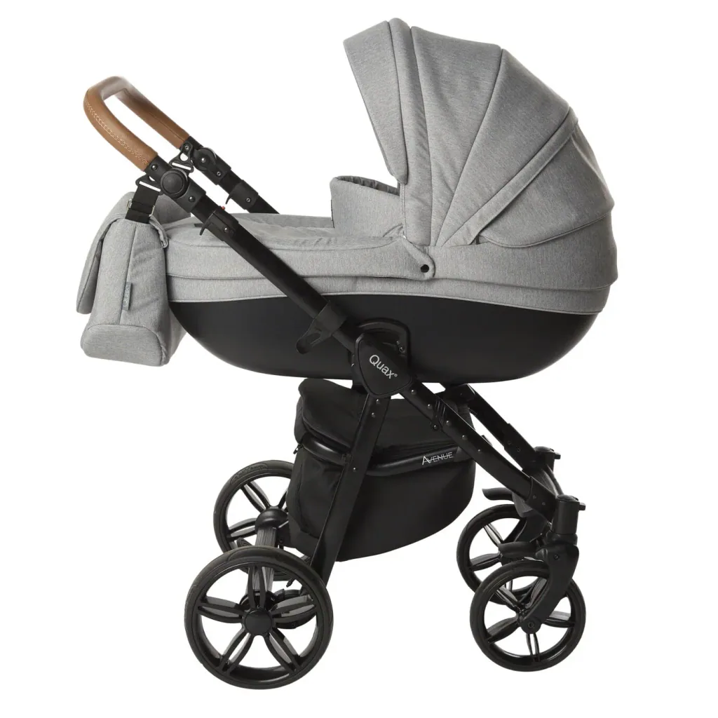 Quax Kinderwagen Avenue, Farbe Kinderwagen: Chevron Grau