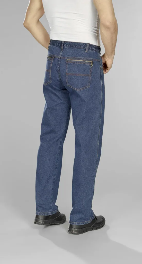 Extraleichte Reisejeans, Farbe blue stone, Gr.27