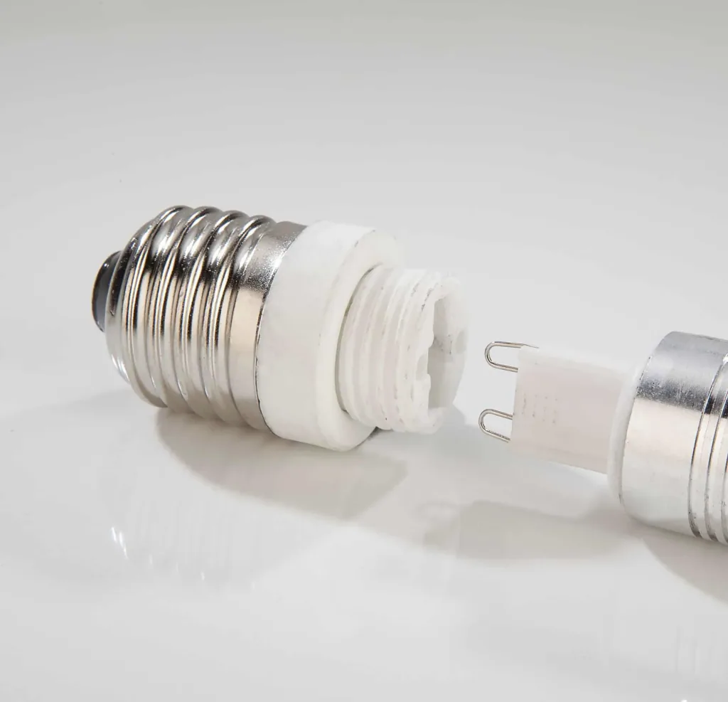 Adapter E14 auf E27 Sockel, 3 Stück