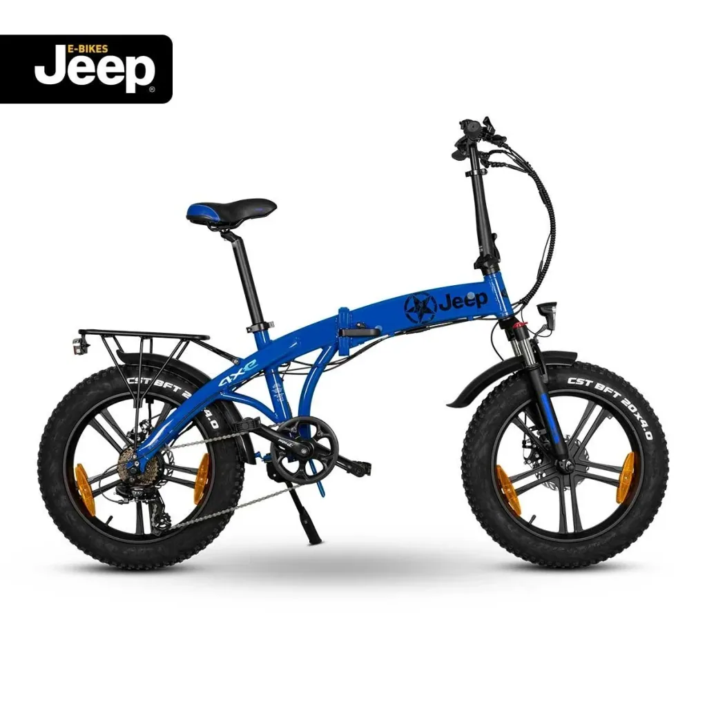 Unisex Fold FAT E-Bike 20 Zoll, 7-Gang Kettenschaltung, blau, Falt-E-Bike FR 7105 4 xe Limited Edition