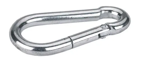 Karabinerhaken 9 mm, 3 Stück
