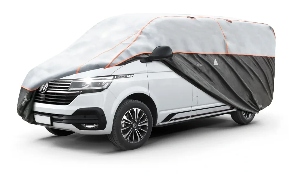Bus Hagelschutzplane Perma Protect, Transporter-Hagelschutzgarage Größe XL