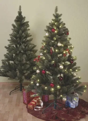 Weihnachtsbaum, 150 cm, Aufbauhöhe 85 - 150 cm, inklusive Standfuß
