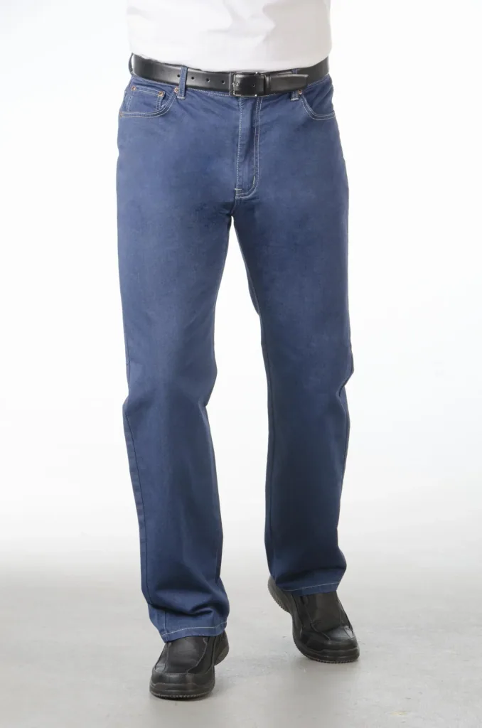 Edeljeans, knitterfrei, besonders weich, Farbe blau Gr.28