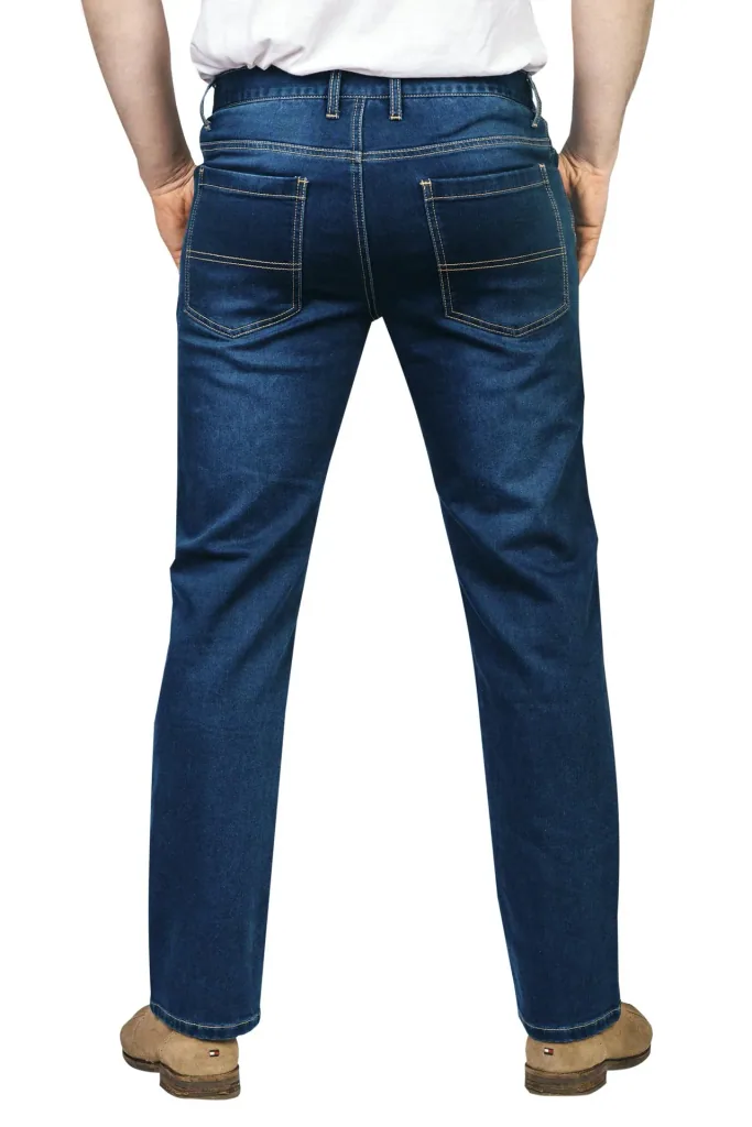 Joggpants aus Stretchdenim, Farbe bluestone, Gr. 58