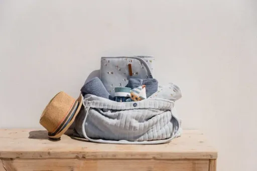 Little Dutch Mom - Bag, 42x58 cm, Farbe: blau