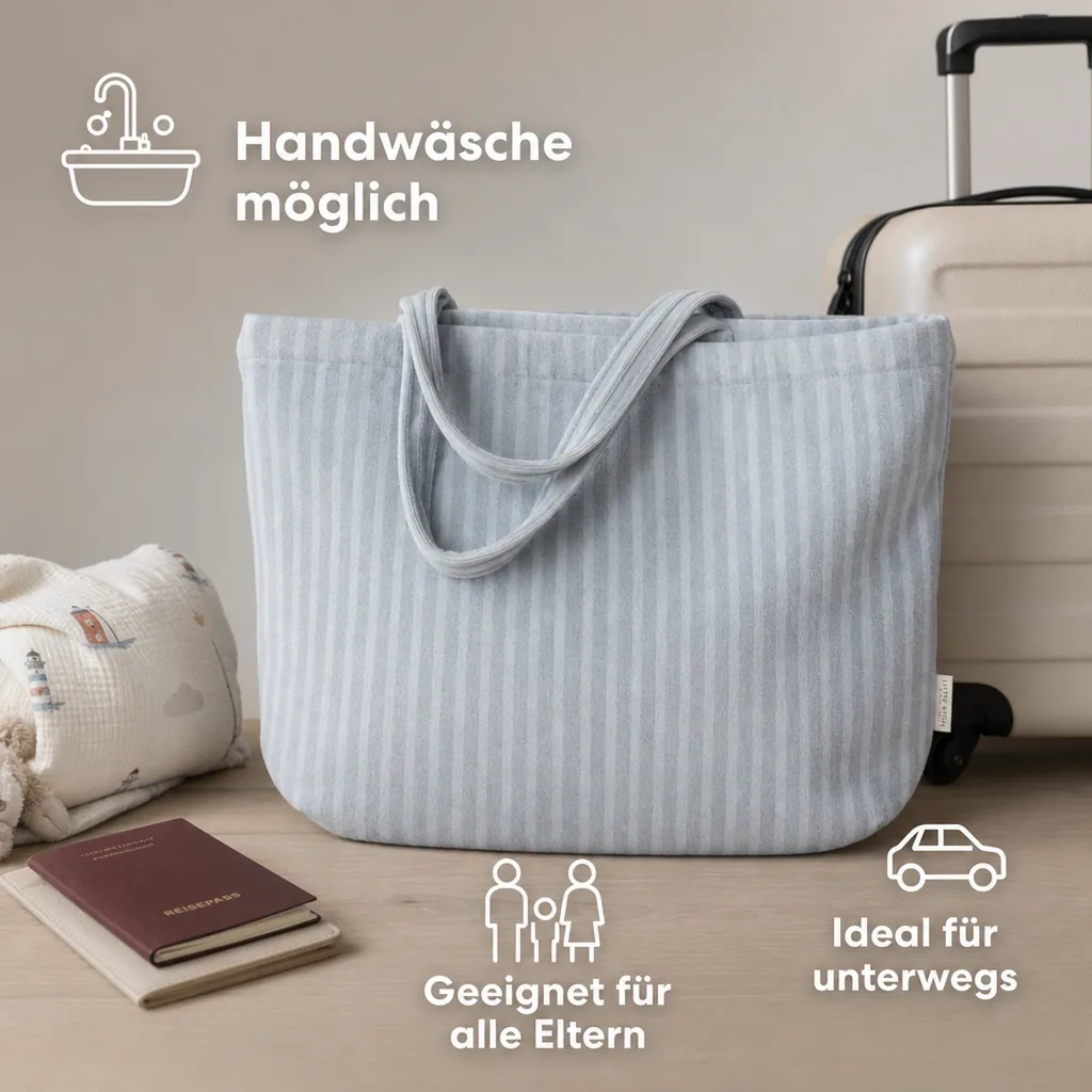 Little Dutch Mom - Bag, 42x58 cm, Farbe: blau