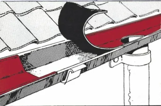 Dach Reparaturband 100 mm, 10 m lang, Kupferfarben, selbstklebend