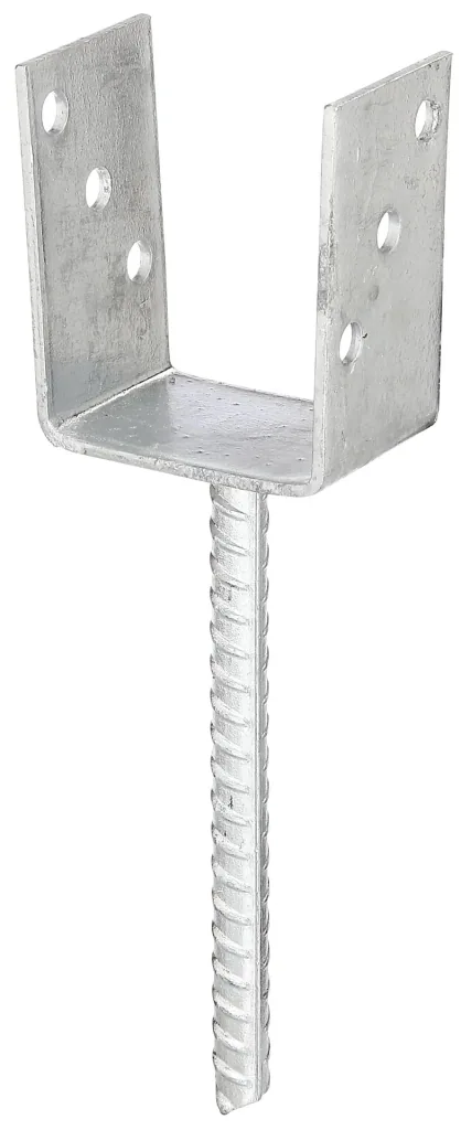 Pfostenträger in U-Form, Gabelweite 91 mm (90 mm Holz-Gartenbaumaß)