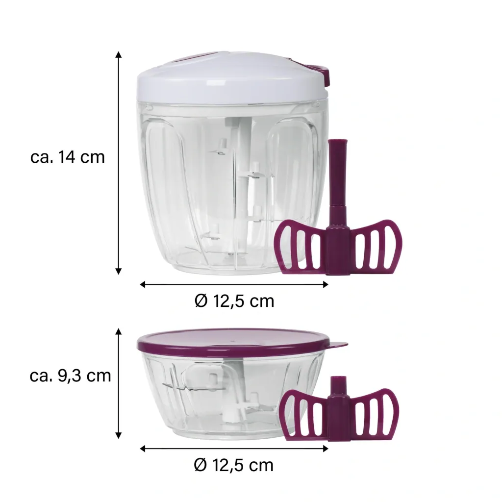 Multizerkleinerer, Aubergine