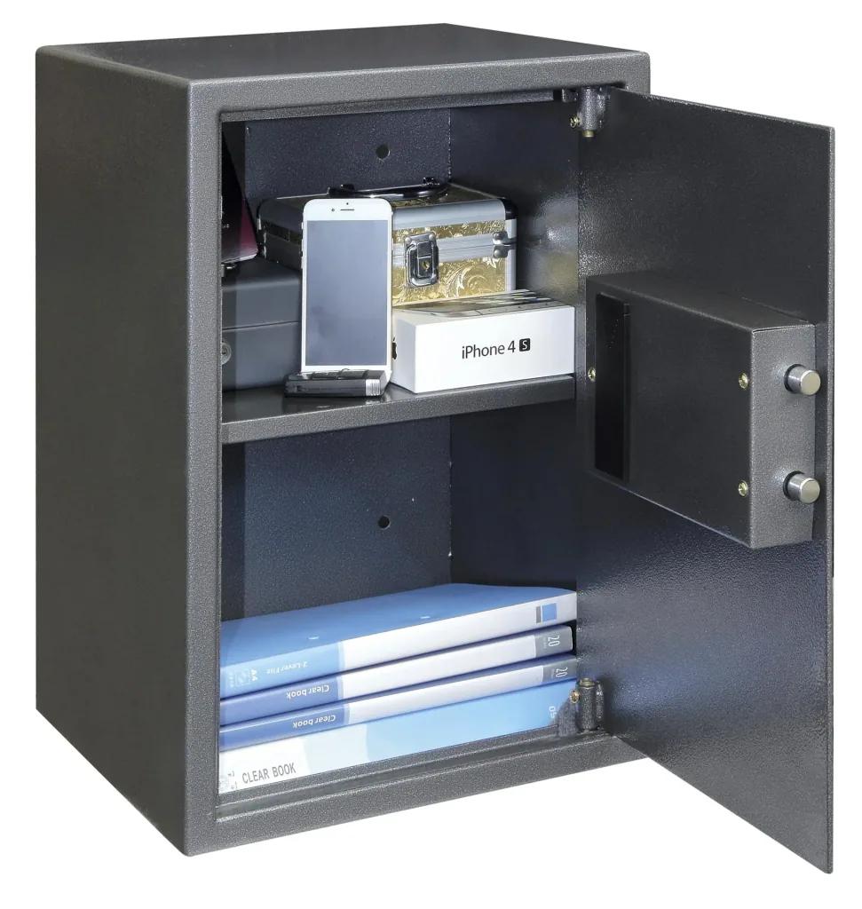 Tresor Vela Home & Office mit Elektronikschloss Außenmaße 500 x 350 x 310 mm