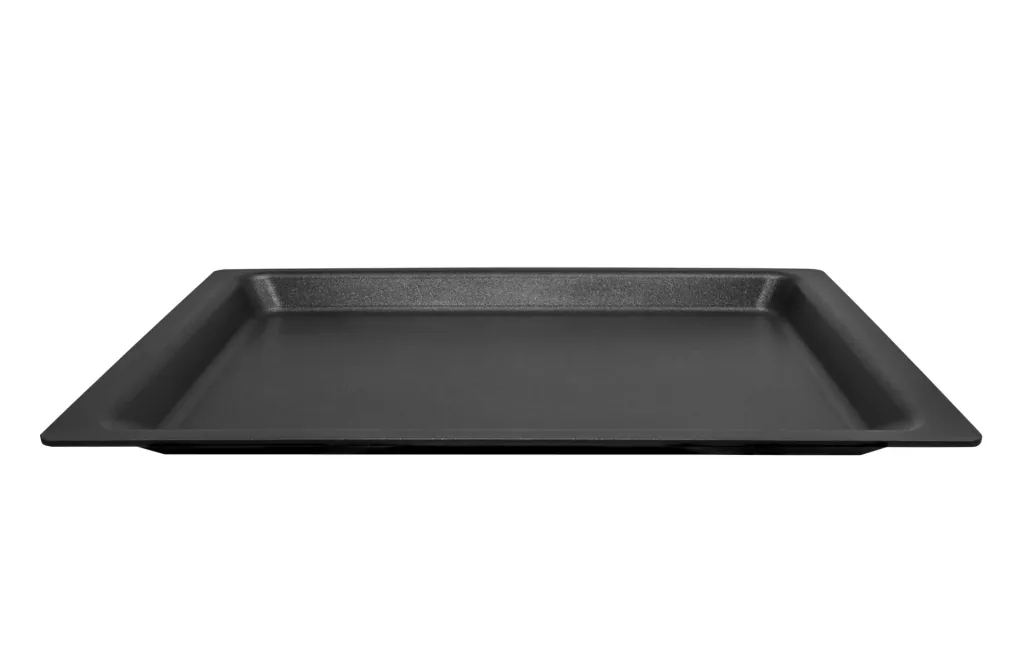 Ofen- und Backplatte, Backblech, tief, 465 x 370 x 30 mm