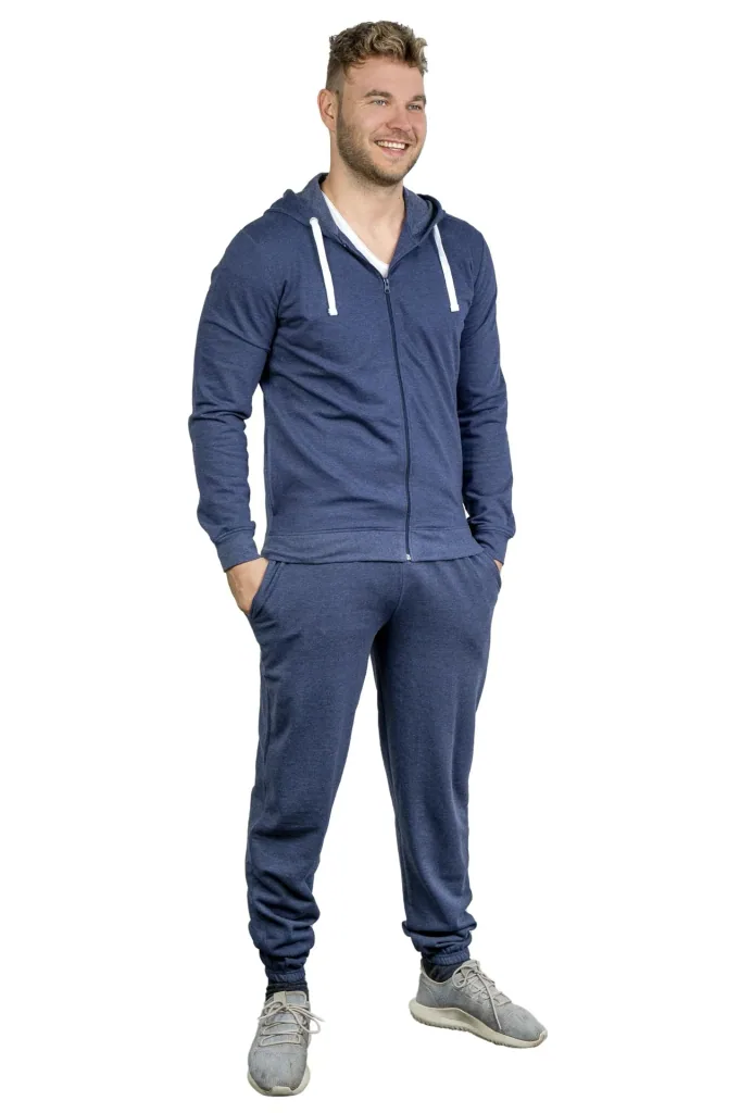 Freizeitanzug Farbe navy-melange, Gr.L