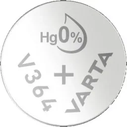 Silberoxid Knopfzelle V364 / SR60, 1,55 Volt - 1 Stück