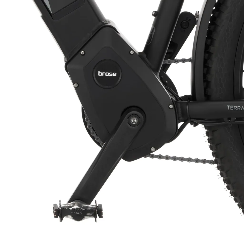 Herren E-Bike ATB, 29 Zoll, Rahmengröße 51cm, 10-Gang Kettenschaltung, schwarz matt, TERRA 5.0i