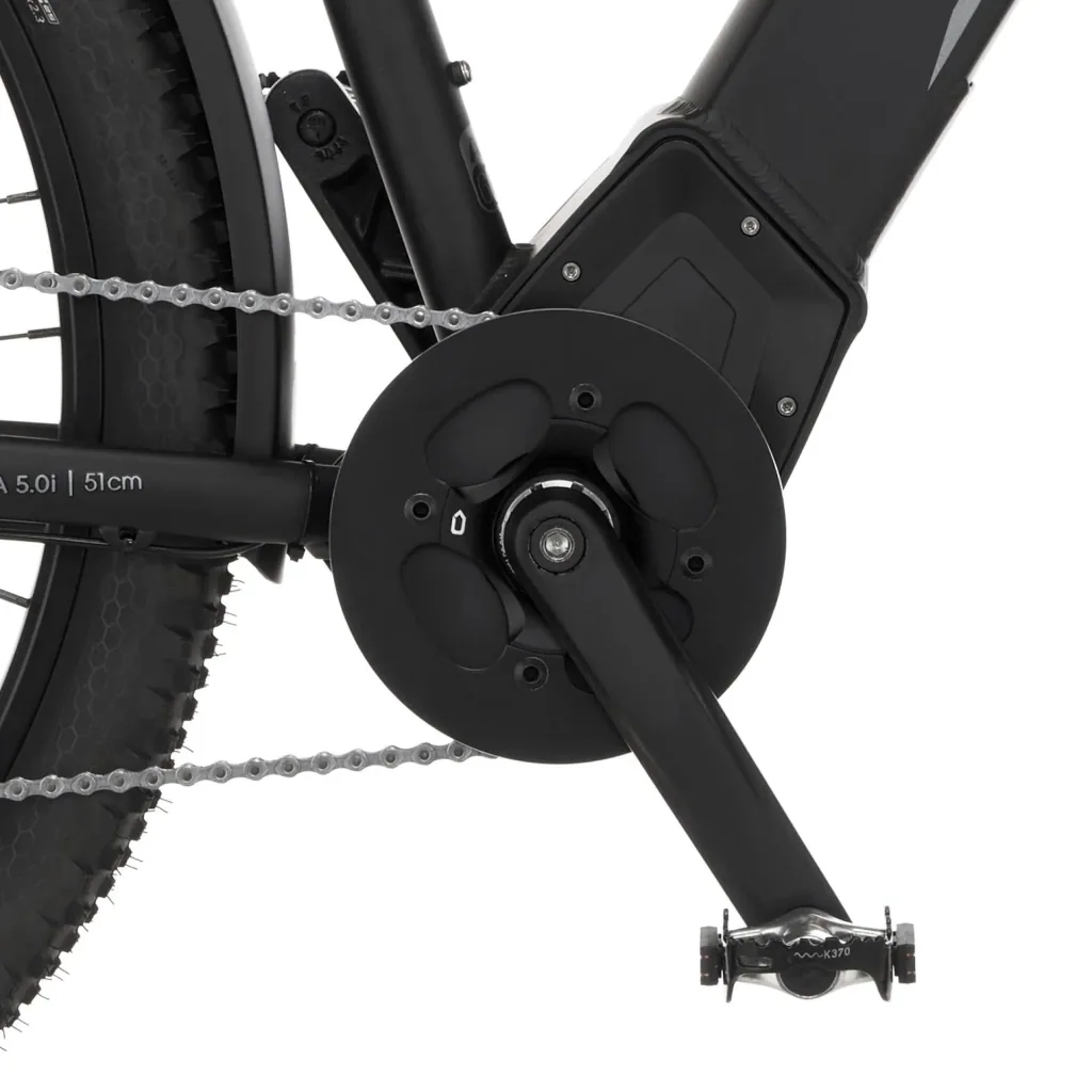 Herren E-Bike ATB, 29 Zoll, Rahmengröße 51cm, 10-Gang Kettenschaltung, schwarz matt, TERRA 5.0i
