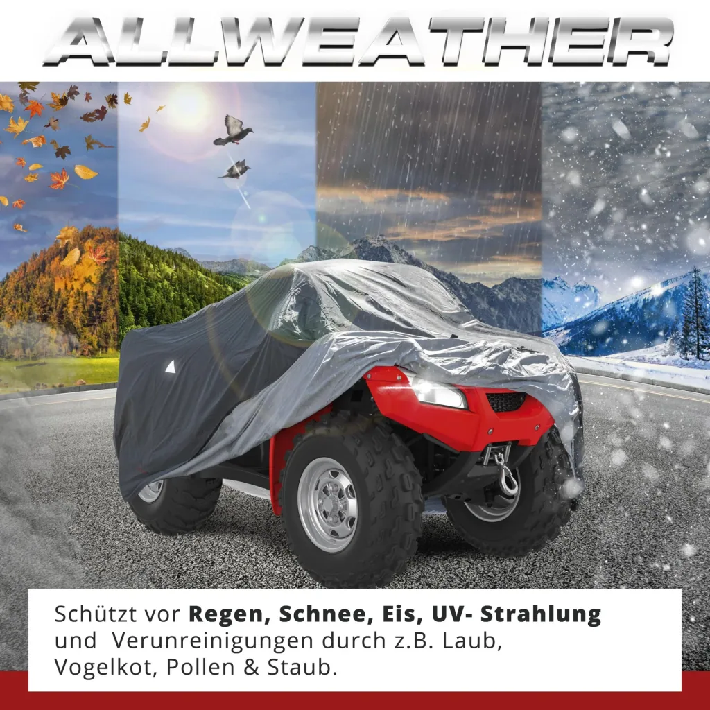 Quad Abdeckplane All Weather Plus, Abdeckung für Geländefahrzeuge Größe S