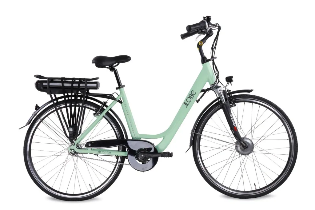 Unisex City E-Bike 28 Zoll, Rahmengröße 50 cm, 7-Gang Nabenschaltung, Metropolitan Joy 2.0 Pastellgrün, 13 Ah