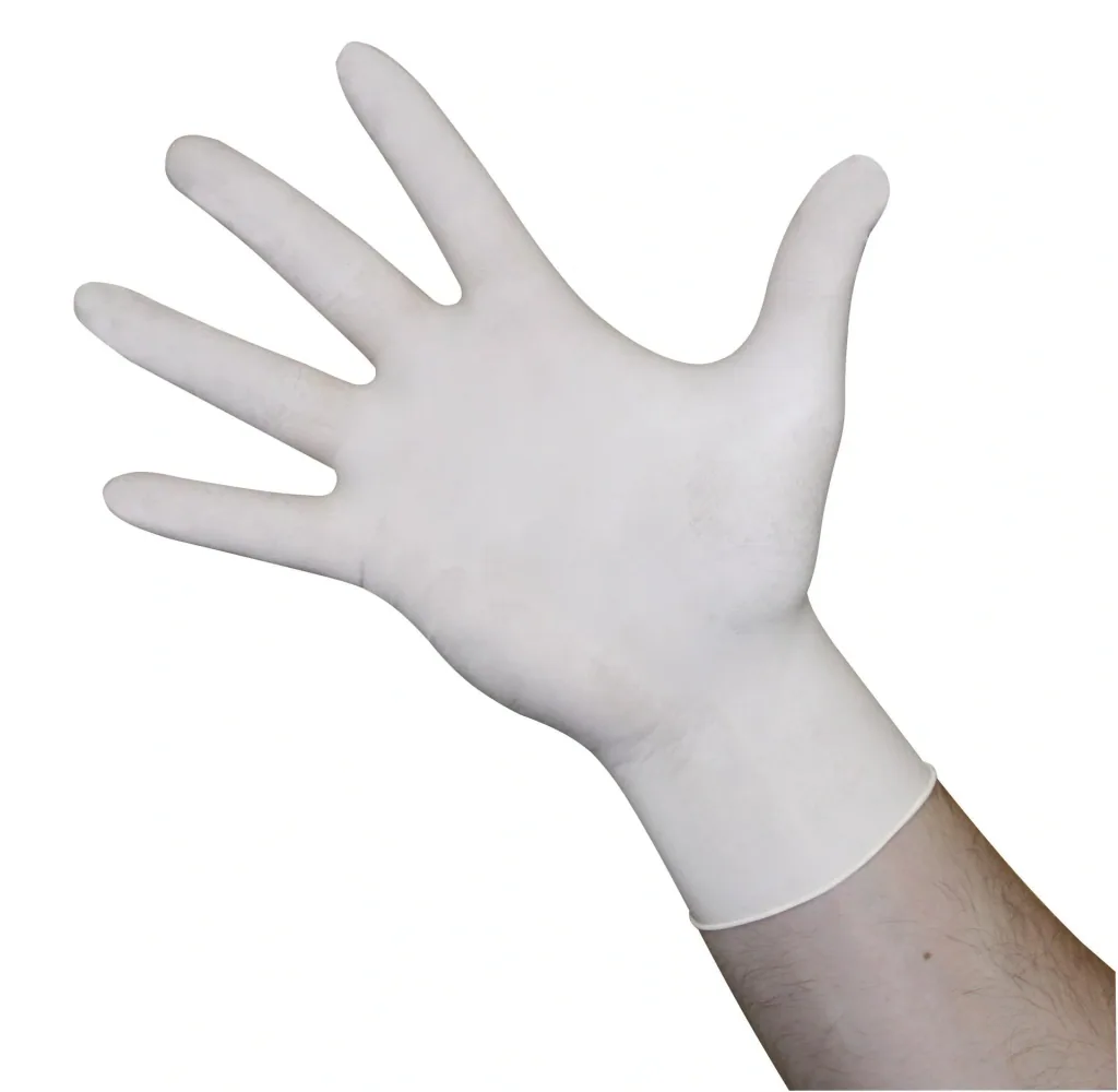 Latexhandschuhe, leicht gepudert, Gr. L , 100 St.