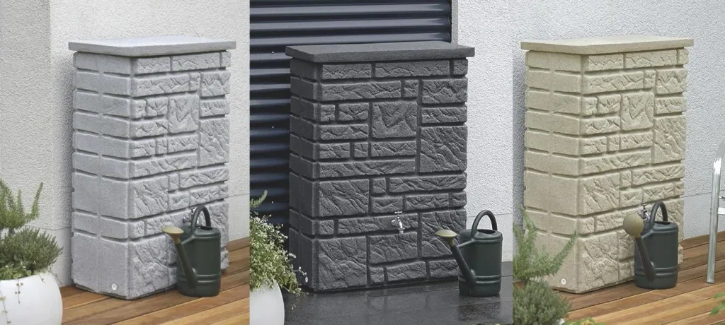 Regenspeicher MAURANO, Farbe granit